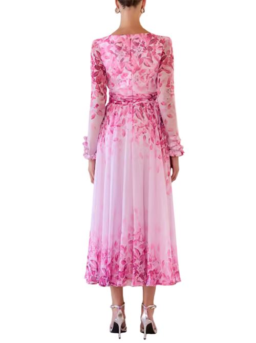 Abito midi Carla Ruiz | 52707ROSA